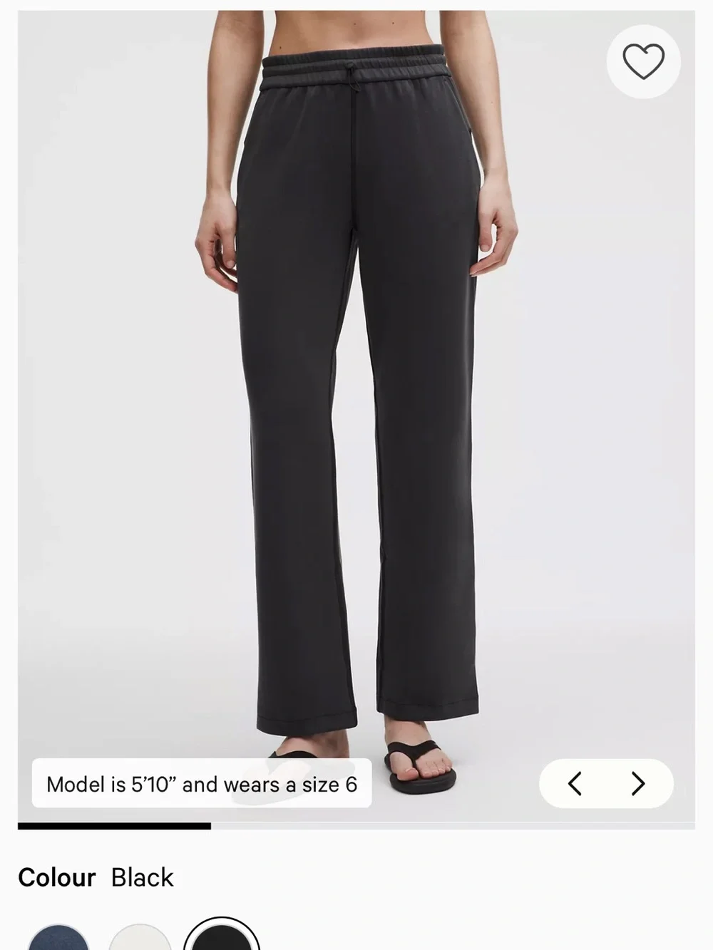 Lululemon Black Softstreme Pants
